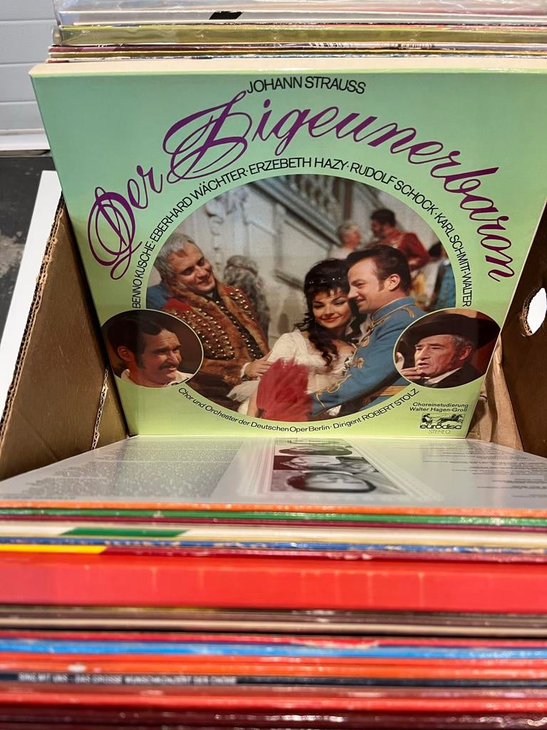 Ongeveer 75 Duitstalige lp's - Diverse Genres, Cd's en Dvd's, Vinyl | Overige Vinyl, Ophalen of Verzenden, Gebruikt, 12 inch