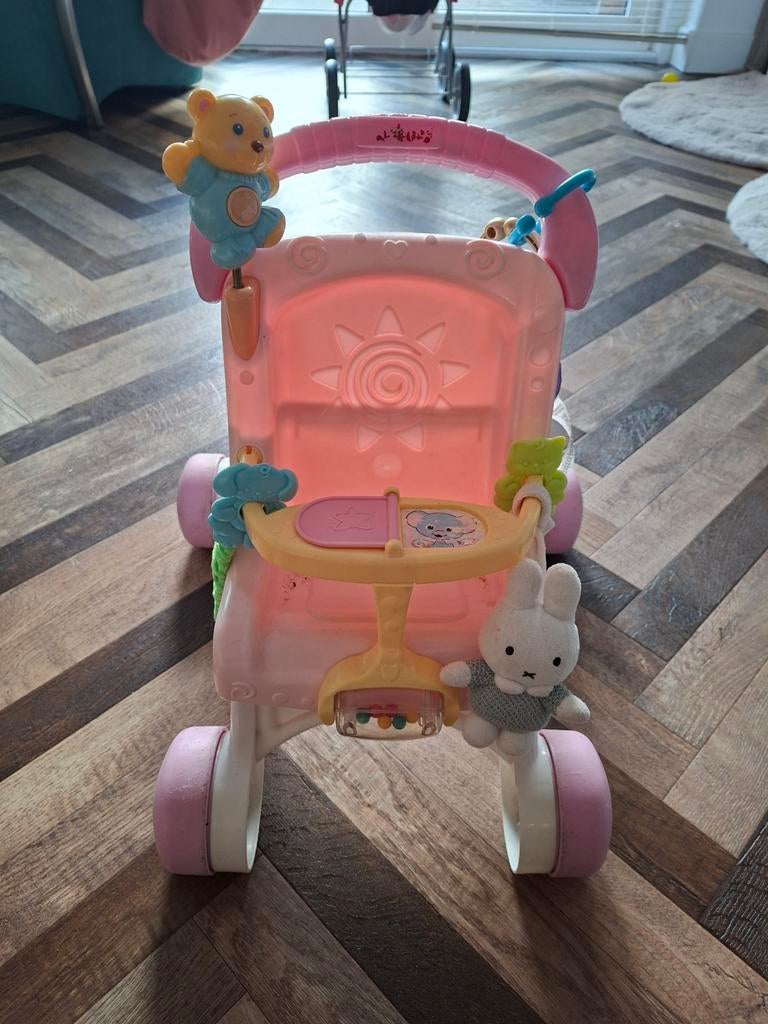 Loopwagen (kinderwagen), Ophalen, Gebruikt
