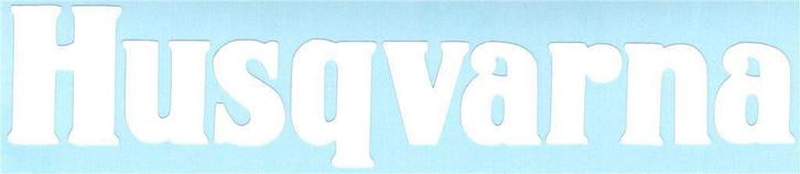 Husqvarna sticker #3, Motoren, Accessoires | Stickers, Ophalen of Verzenden