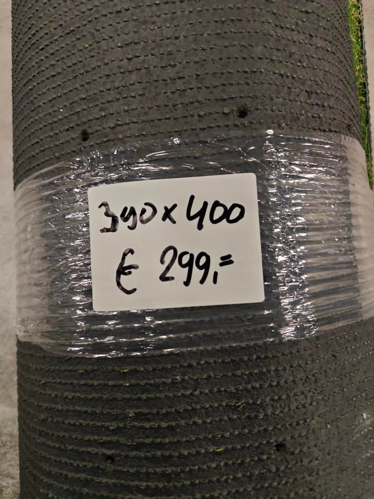 Mooie volle kwaliteit kunstgras 3.90 x 4.00, Ophalen, Nieuw, 20 m² of meer