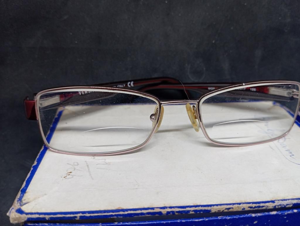 Versace brilmontuur, MOD. 1101, 1056, 52O17, 135, Sieraden, Tassen en Uiterlijk, Zonnebrillen en Brillen | Dames, Gebruikt, Overige kleuren