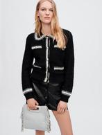 Maje wollen Vest met Gouden Knopen, Zwart, Nieuw, Ophalen of Verzenden, Maje