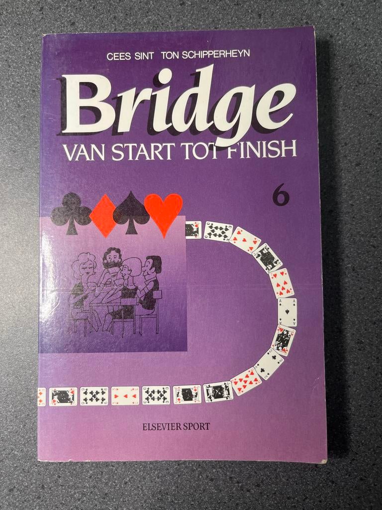 Bridge: Van Start Tot Finish 6 - Cees Sint & Ton Schipperhey, Boeken, Overige Boeken, Gelezen, Ophalen of Verzenden