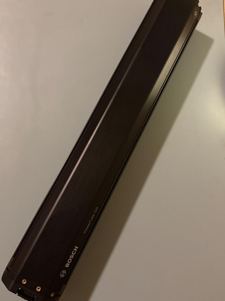 Bosch powertube 750 wh smart horizontaal, Ophalen of Verzenden, Zo goed als nieuw, Overige merken