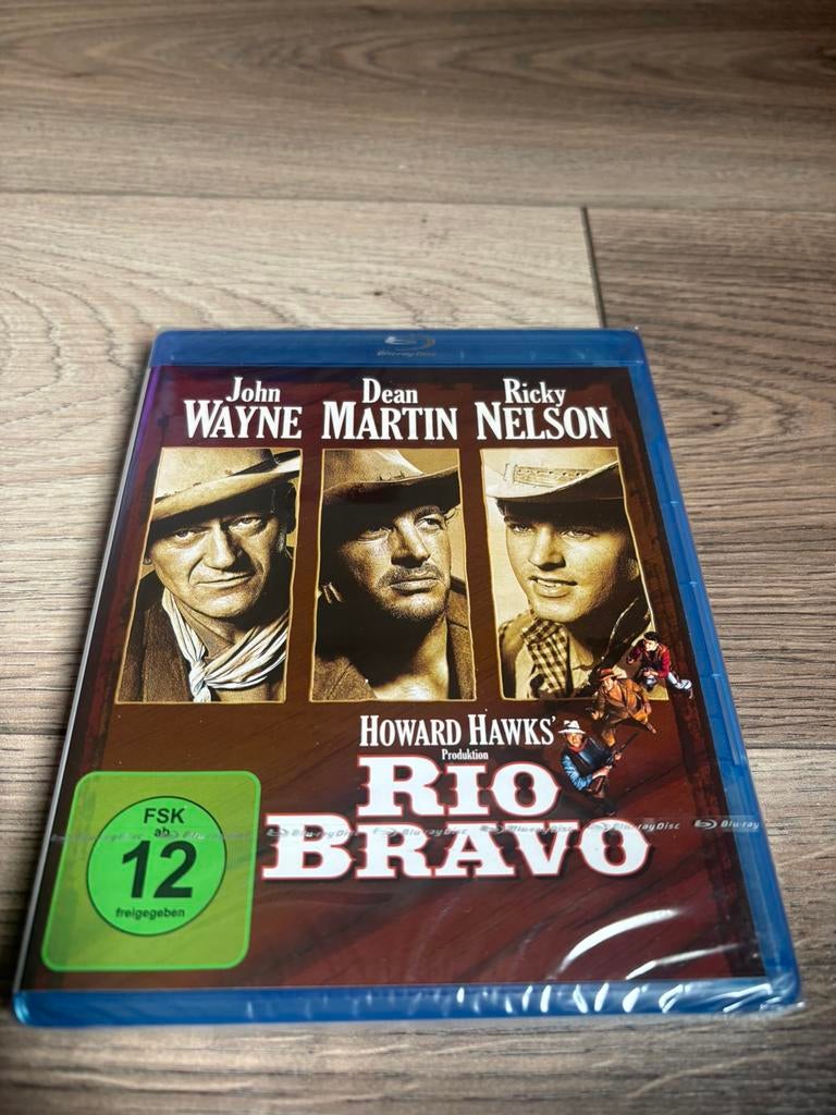 Rio Bravo blu ray *Nieuw in plastic* nederlands ondertiteld, Cd's en Dvd's, Blu-ray, Ophalen of Verzenden, Zo goed als nieuw, Actie