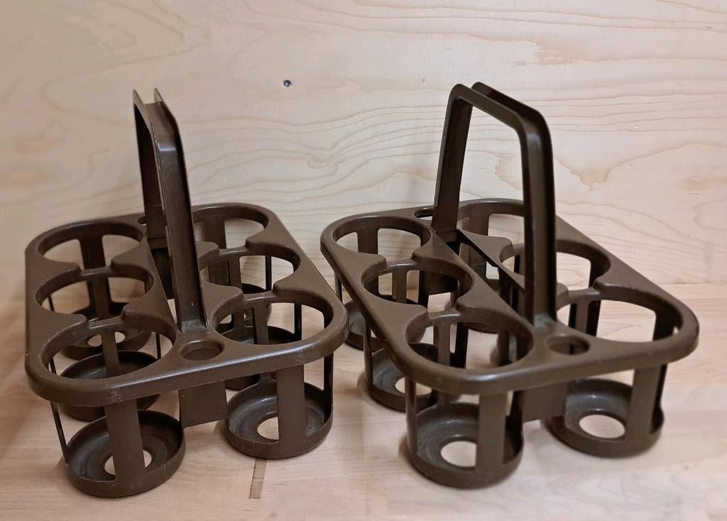 Curver - 2 flessen manden, Verzamelen, Retro, Huis en Inrichting, Ophalen of Verzenden