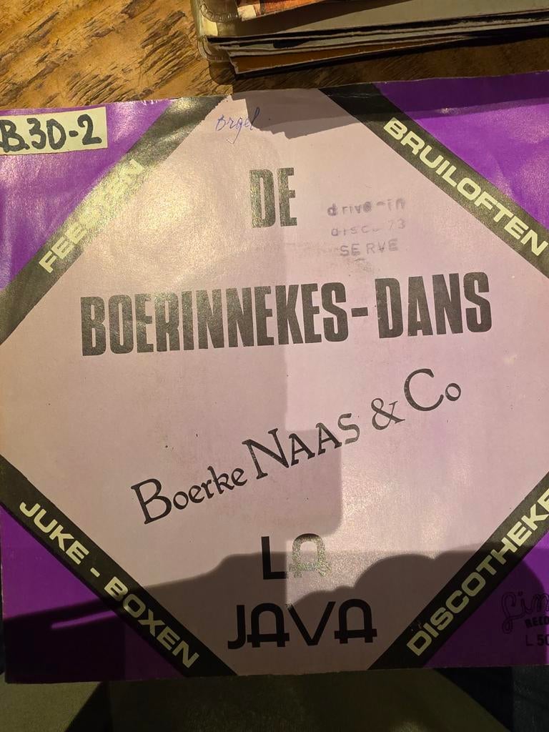 De Boerinnekes-Dans / La Java - Boerke Naas & Co, Ophalen of Verzenden, Gebruikt, 7 inch, Overige genres