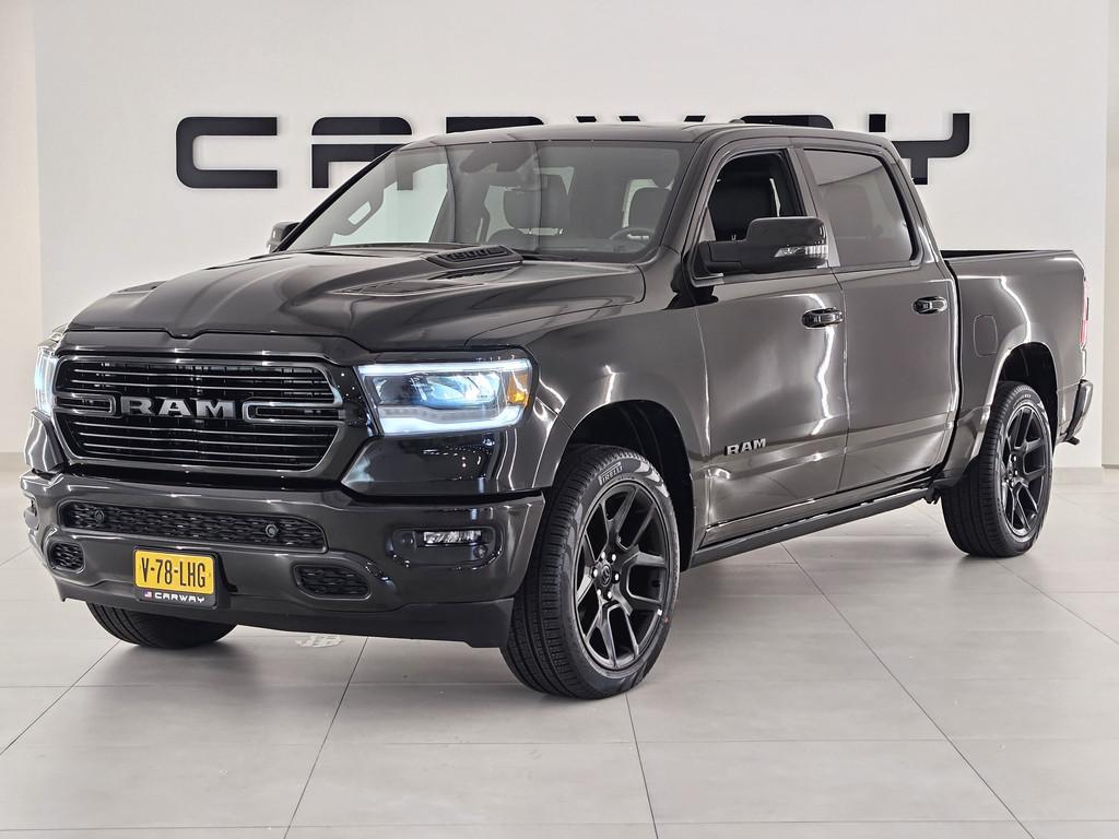 Dodge Ram 5.7 V8 Hemi 4x4 Crew Cab Sport (bj 2024), Auto's, Dodge, Automaat, 5654 cc, 402 pk, Zwart