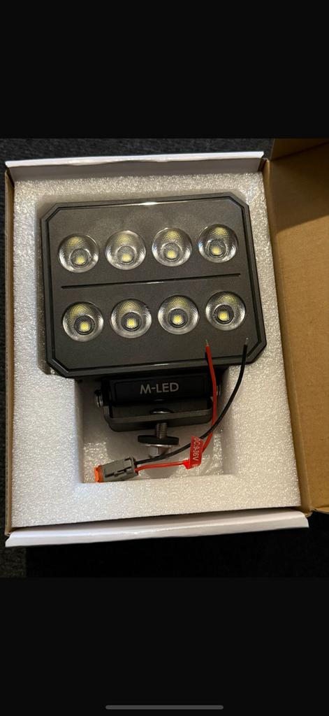 M-LED HD Black series 144W LED werklampen (10 stuks), Auto-onderdelen, Vrachtwagen-onderdelen, Overige merken, Verlichting, Nieuw