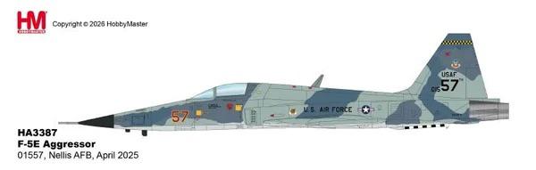 Hobby Master HA3387 | Northrop F-5E Tiger, Ophalen, Schaalmodel, Nieuw, Pilot Station