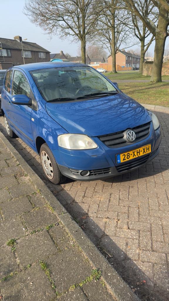 Volkswagen Fox 1.2 40KW 2007 Blauw, Auto's, Volkswagen, Particulier, Fox, Benzine, C, Hatchback, Handgeschakeld, Origineel Nederlands