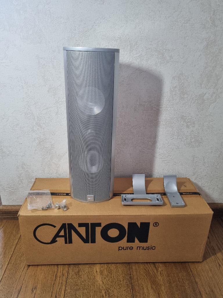 3x Nieuwe Canton CD 250 speaker zilver, Audio, Tv en Foto, Luidsprekers, Overige merken, Nieuw, Ophalen of Verzenden, 120 watt of meer
