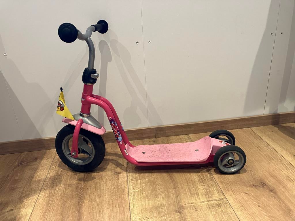 Roze Puky step voor kinderen, Ophalen, Gebruikt, Gewone step