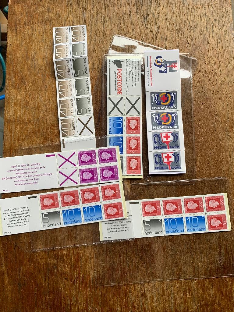 LOSSE VERKOOP ; Postzegelboekje NL Postfris, Ophalen of Verzenden, Na 1940, Postfris