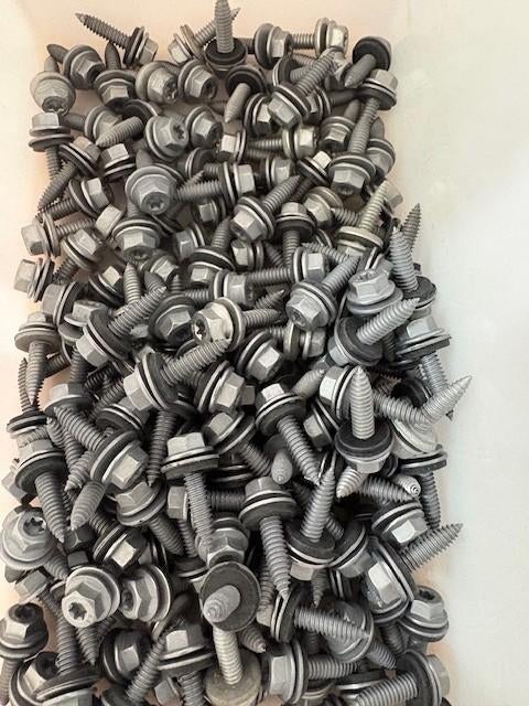 ESDEC ZELFTAPPENDE RVS PLAATSCHROEF 6,0x25mm, Ophalen of Verzenden, Nieuw, Rvs