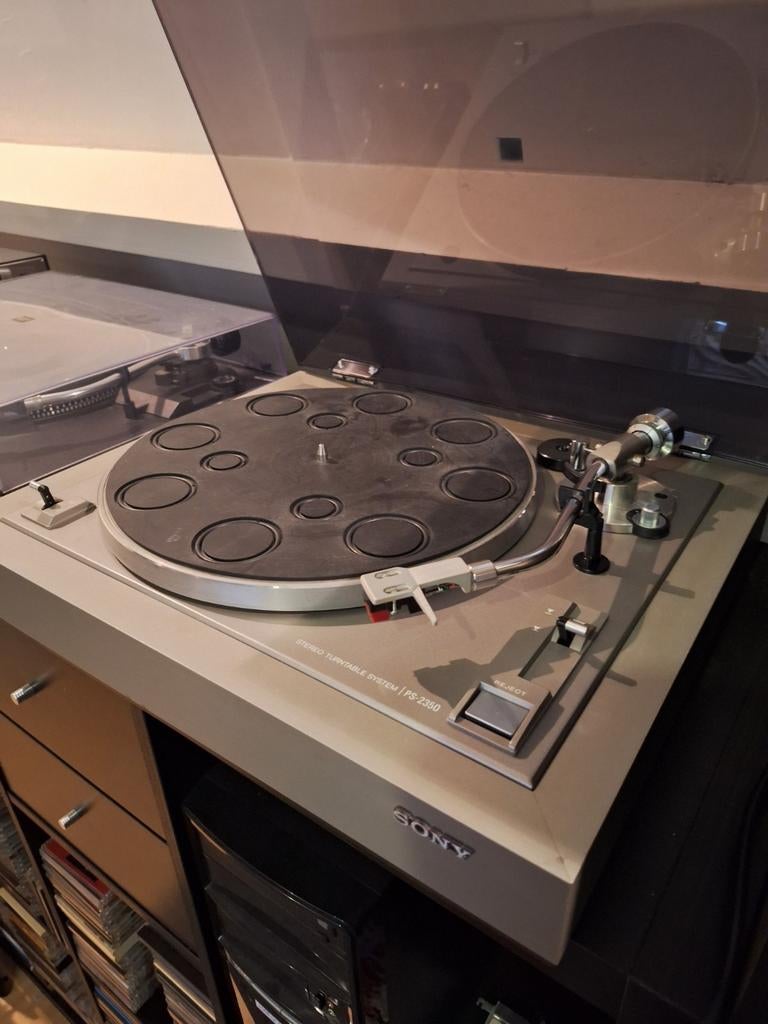 Sony PS-2350 draaitafel, Ophalen, Sony
