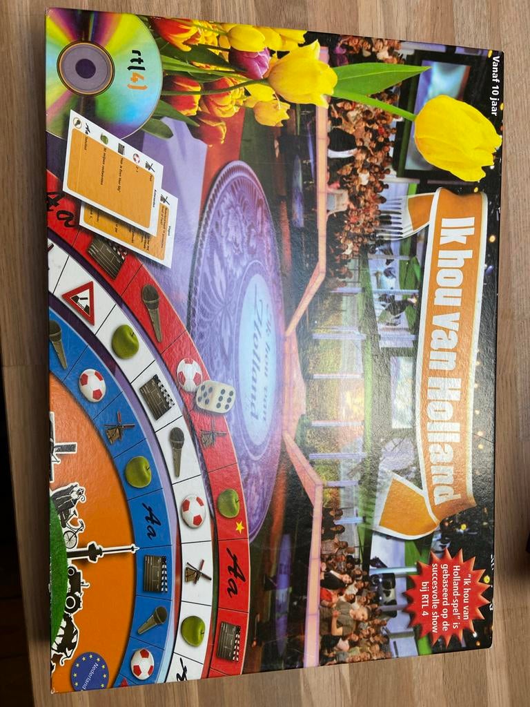Ik hou van Holland spel - Nieuw in doos!, Drie of vier spelers, Ophalen of Verzenden, Nieuw
