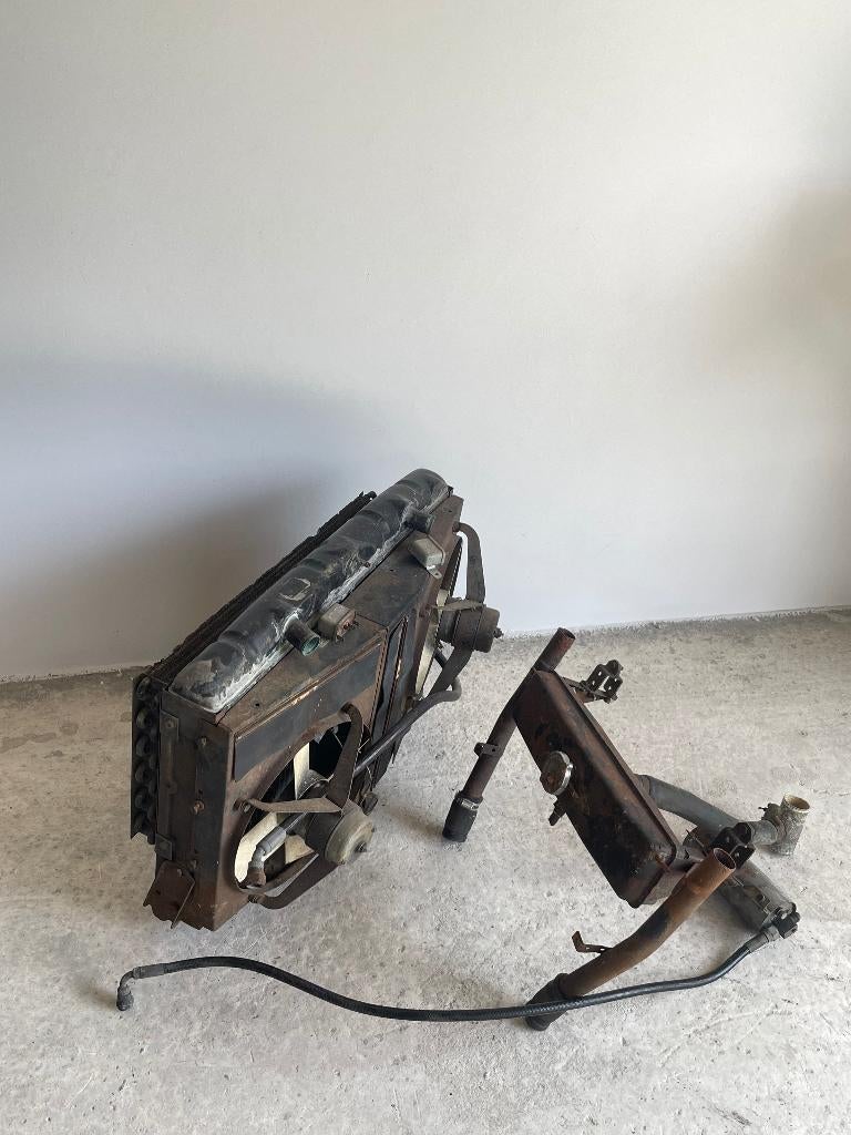 jaguar e type serie 3 v12 radiator met schroef en airco, Auto-onderdelen, Ophalen of Verzenden, Gebruikt, Jaguar