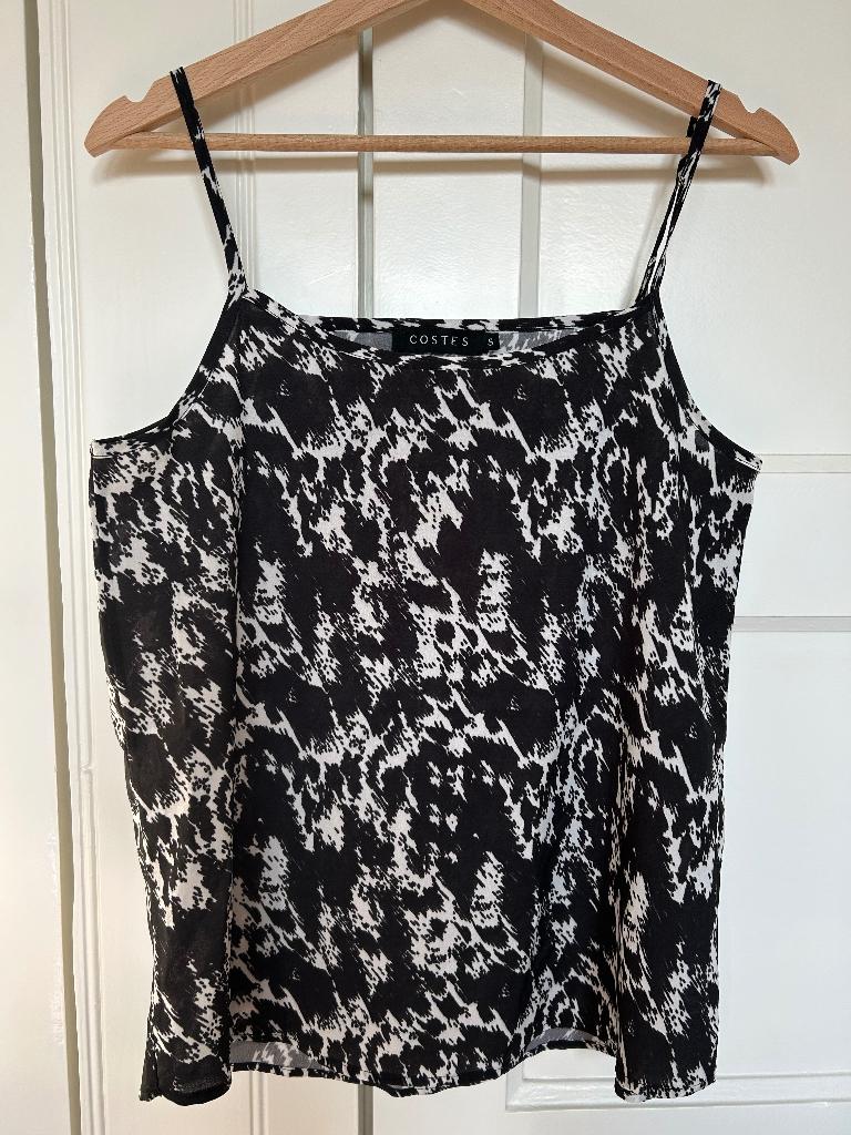 Costes top - mt S, Zwart, Ophalen of Verzenden, Zo goed als nieuw, Maat 36 (S)