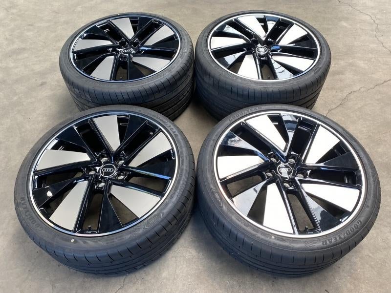 21 inch originele velgen + zomerbanden Audi E-Tron GT RS, Audi, 265 mm, Banden en Velgen, Nieuw