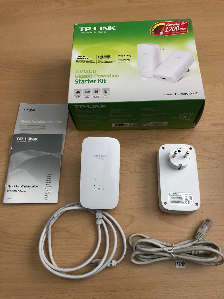 TP-Link powerline adapter, Ophalen of Verzenden, Gebruikt, TP-Link