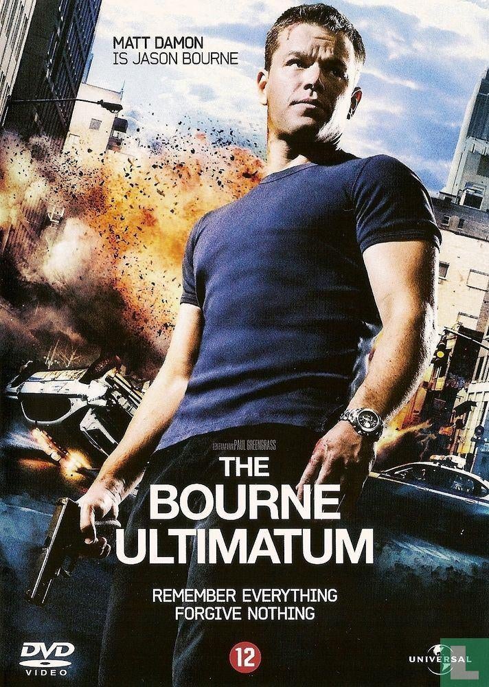 The Bourne Ultimatum, Vanaf 12 jaar, Ophalen of Verzenden, Zo goed als nieuw, Actiethriller