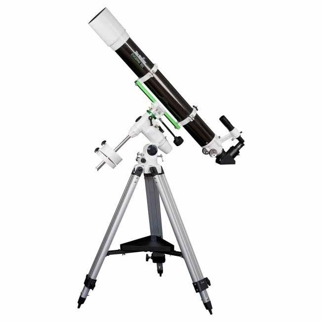 EQ3-2 Onstep gemotoriseerde,beginners set, Gebruikt, Lenzentelescoop (refractor), 80 tot 200 mm, Met statief