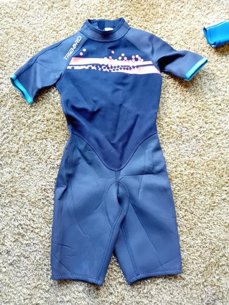 Wetsuite  kind 12 jaar, Watersport en Boten, Ophalen, Wetsuit, Gebruikt, Tribord