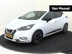 Nissan Micra 1.0 IG-T 90Pk N-Design | Navigatie | Apple & An, Auto's, Stof, Euro 6, Wit, Handgeschakeld