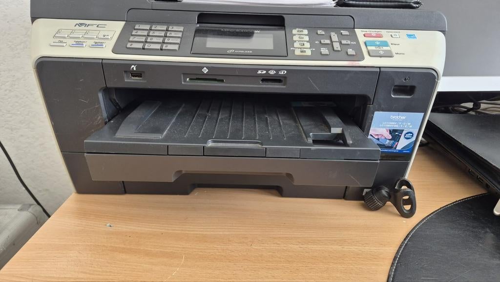 Brother A3 WIFI printer-scanner, Ophalen of Verzenden, Gebruikt