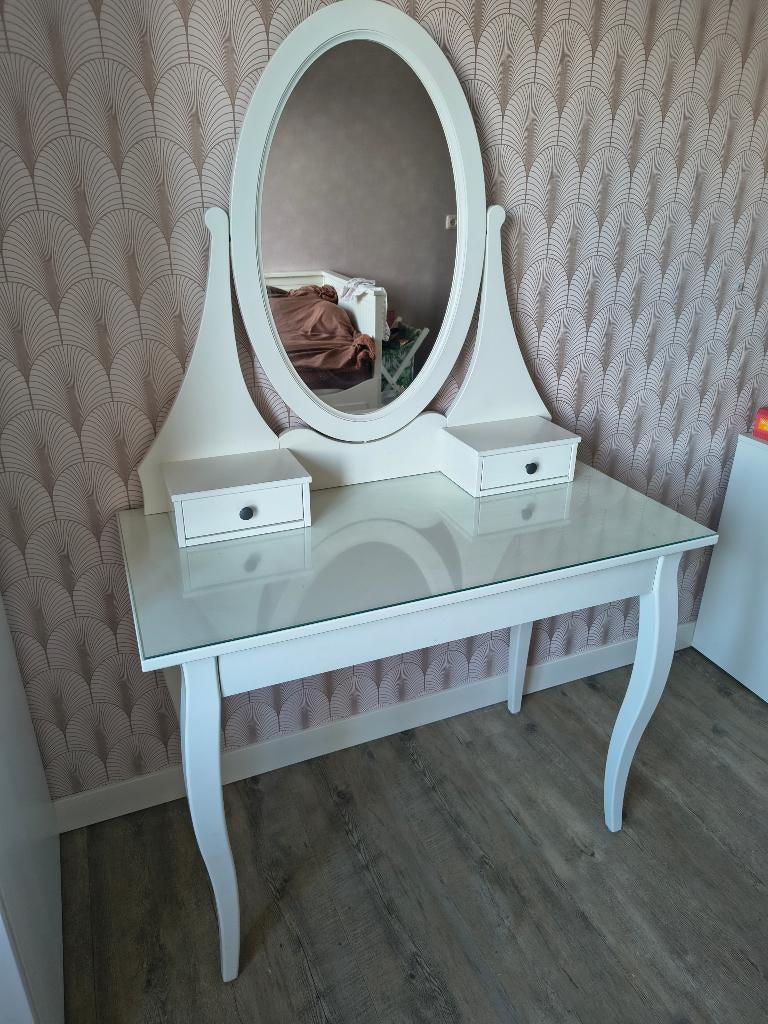 Kaptafel, Huis en Inrichting, Tafels | Kaptafels, Ophalen, Gebruikt, 50 tot 100 cm, 150 tot 200 cm