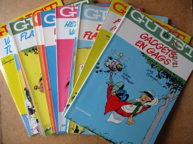 adv5041 guust album serie, Boeken, Eén stripboek, Ophalen, Gelezen