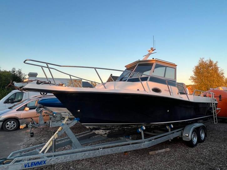 Celebrity 2500 Fish Hawk (bj 1995), Watersport en Boten, Motorboten en Motorjachten, Gebruikt, 6 tot 9 meter, Overige brandstoffen