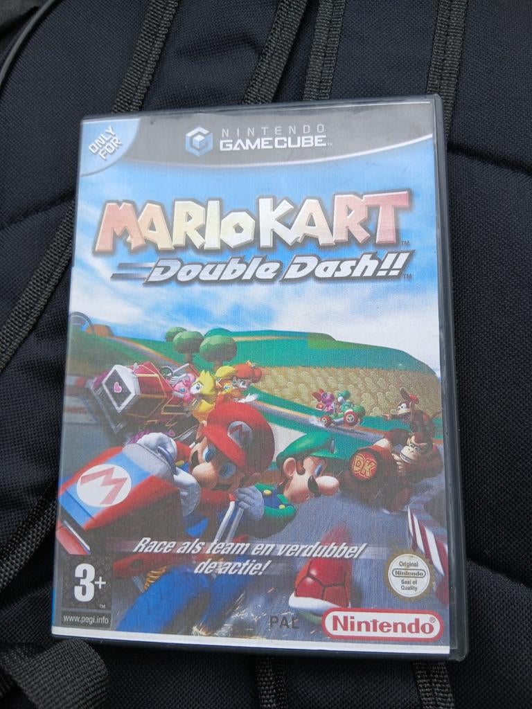 Mario Kart Double Dash!! - Nintendo GameCube, Spelcomputers en Games, Games | Nintendo GameCube, Gebruikt, Racen en Vliegen, Eén computer