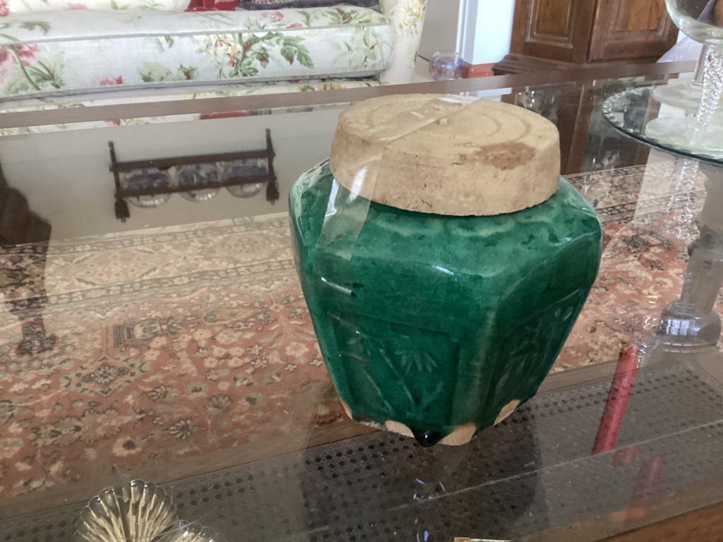 Gemberpot keramiek hoog 10 cm, Ophalen of Verzenden