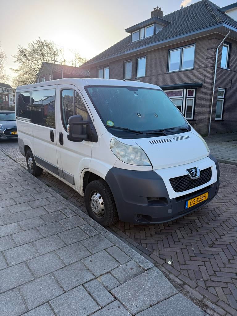 Peugeot Boxer 2.2 HDI 120PK 330 L1h1 2012 Wit, Voorwielaandrijving, Stof, 2000 kg, Wit
