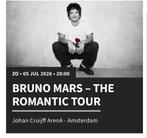 Bruno Mars tickets, Tickets en Kaartjes, Twee personen, Juli