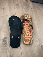 Superdry Slippers Maat 39, Ophalen of Verzenden, Gedragen, Zwart, Slippers