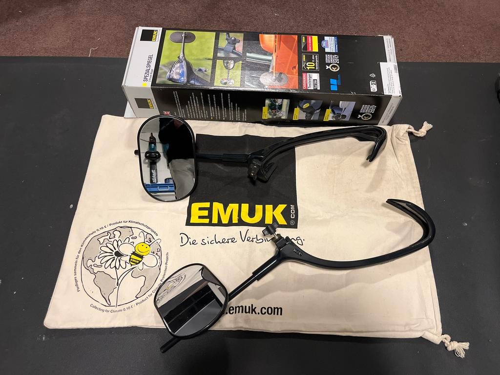 EMUK Caravan spiegels Golf 7, Ophalen of Verzenden, Gebruikt, Volkswagen