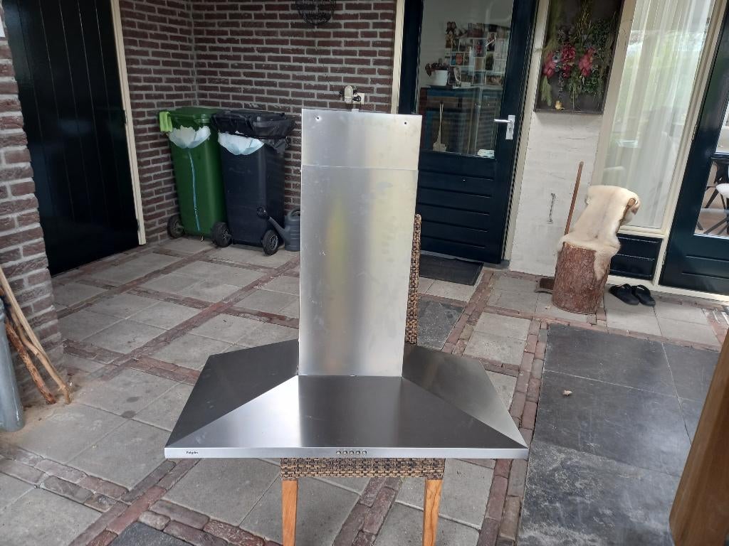 affzuigkap Pelgrim 90 cm  onderbouw met koolstoffilter, Ophalen, Gebruikt, Onderbouw afzuigkap, Recirculatie