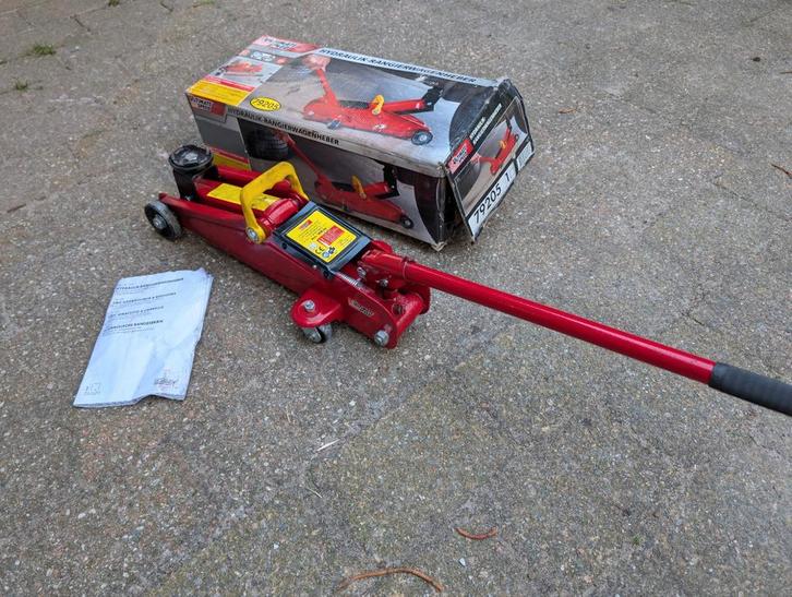 Hydraulische Garagekrik 2 Ton, Auto diversen, Krikken, Gebruikt, Garagekrik, Hydraulisch, Ophalen