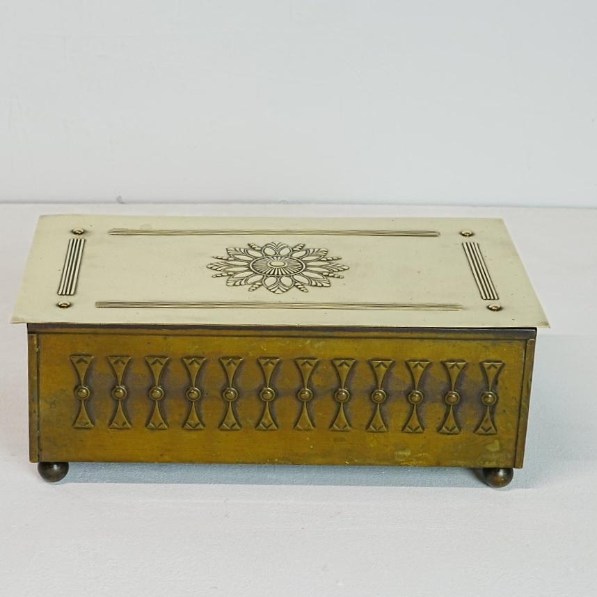 Antieke Jugendstil sigarenkist medio 1900-1910, Antiek en Kunst, Ophalen of Verzenden