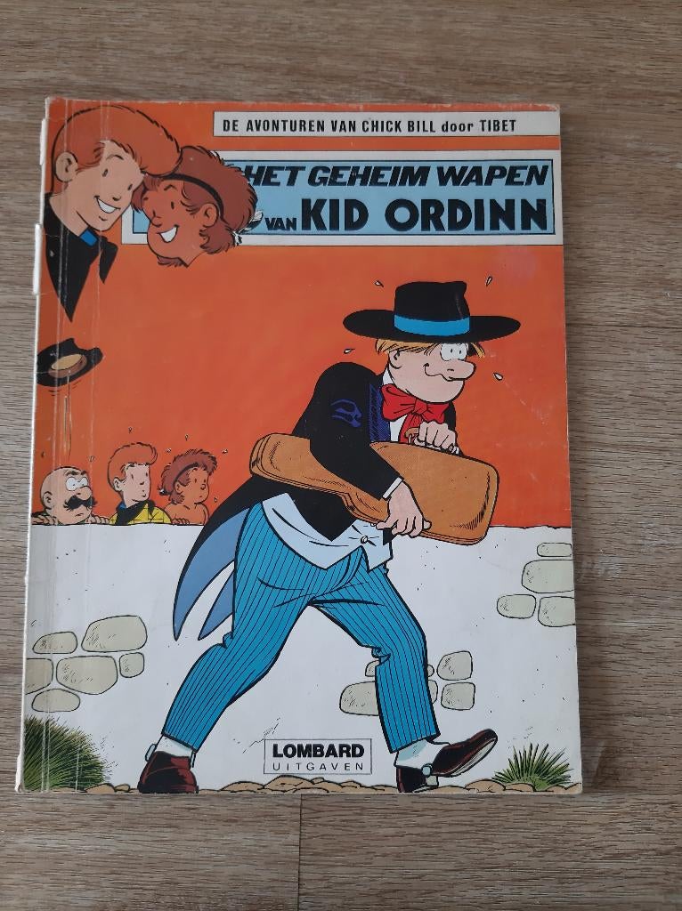 De avonturen van Chick Bill Het geheime wapen.van Kid Ordinn, Eén stripboek, Ophalen of Verzenden, Gelezen