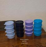 Tupperware Desert Quatro Set - Diverse Kleuren, Ophalen of Verzenden, Nieuw, Blauw, Bak of Kom