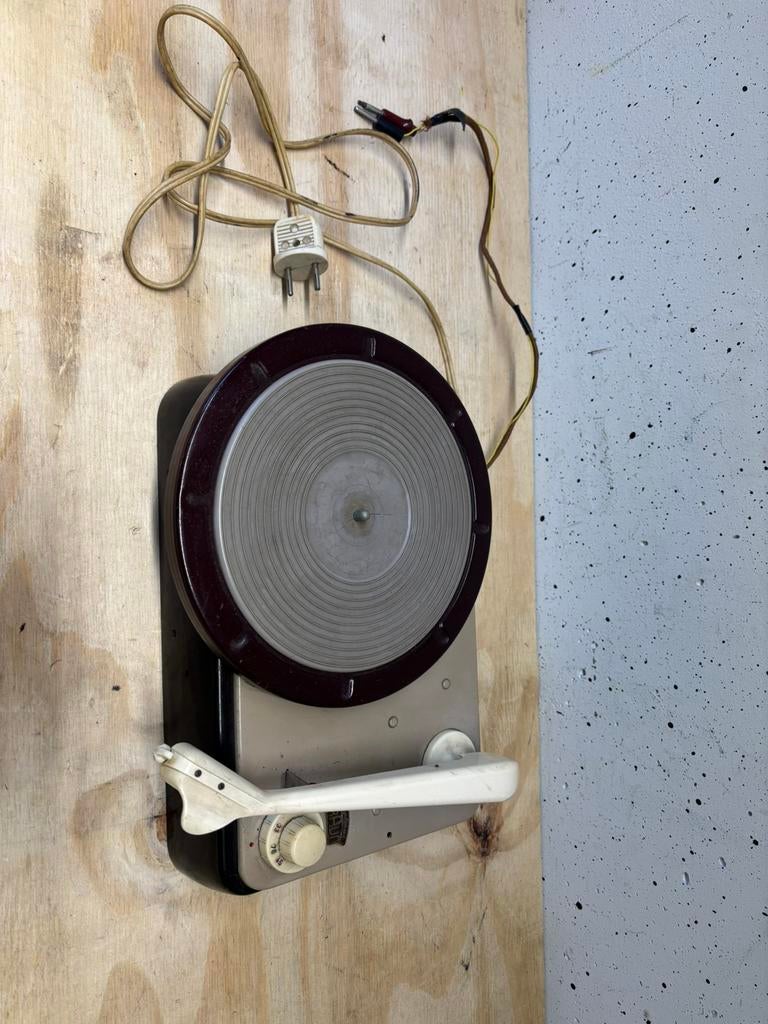 Braun 777 w platenspeler 1952-1956, Ophalen of Verzenden