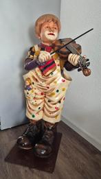 Grote glasvezel sculptuur: Kind met viool, Ophalen, Gebruikt, Mens