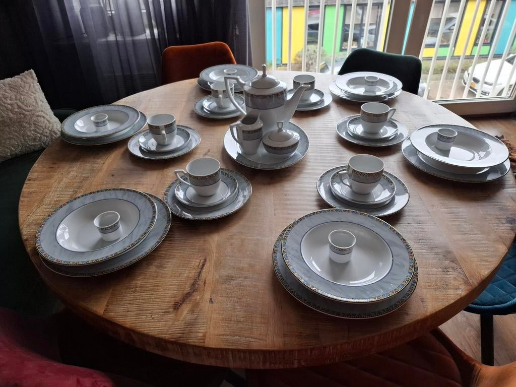 Kahla Duits servies voor 6 personen, Huis en Inrichting, Ophalen, Zo goed als nieuw, Overige stijlen, Porselein