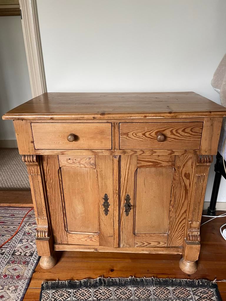 Grenen (nacht-)kastje, Antiek en Kunst, Ophalen