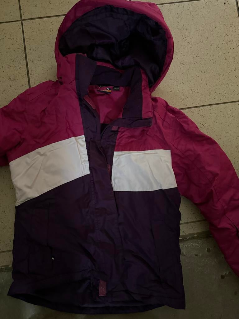 Warme winterjas voor kinderen - diverse kleuren, Ophalen, Gedragen, Maat 34 (XS) of kleiner, Paars