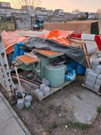 Zware Vandiktebank en Zaagtafel uit Notenfabriek, Gebruikt, 70 mm of meer, Overige typen, Ophalen of Verzenden